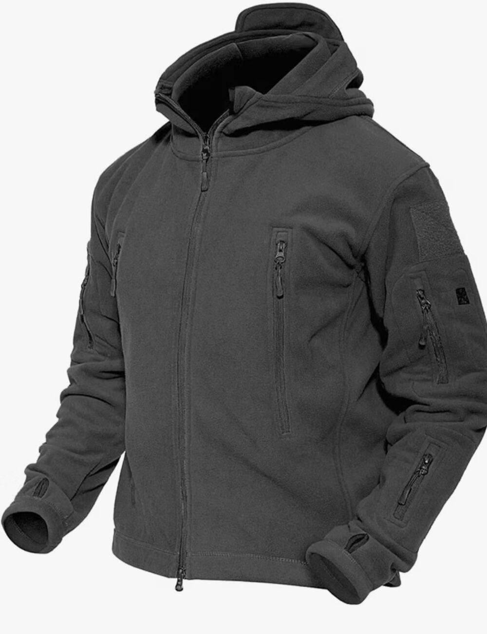 MAGCOMSEN Men's Black Jacket Tactical Performance Waterproof Softshell M- NEW